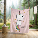 Search for cute kawaii blankets Unicorn