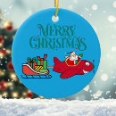 Search for sleigh christmas tree decorations Santa