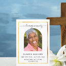 Search for church service invitations In loving memory