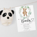 Search for bearly wait baby shower invitations Eucalyptus