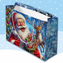 Search for santa claus gift bags Reindeer
