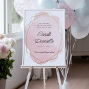 Search for bat mitzvah signs Blush pink