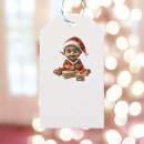Search for elf gift tags Santa