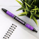Search for purple pens Typography