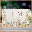 Search for floral wedding guest books Monogrammed