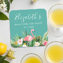 Search for pink flamingo coasters Flowers