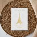 Search for eiffel tower save the dates Elegant