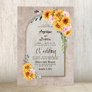 Search for pink sunflower invitations Country