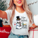 Search for snowman teacher tshirts Funny