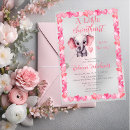 Search for pink and grey elephant baby shower invitations Mother to be