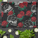 Search for mexican tea towels Dia de los muertos