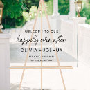 Search for happily ever after wedding signs Elegant
