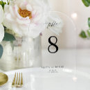 Search for acrylic table cards Calligraphy