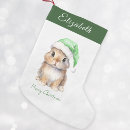Search for bunny christmas stockings Watercolor