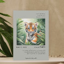 Search for baby tiger invitations Gender neutral