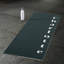 Search for white yoga mats Black and white