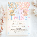 Search for elegant twin baby shower invitations Gender neutral