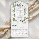 Search for ferns wedding invitations Woodland