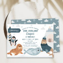 Search for winter birthday invitations Arctic animals