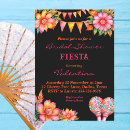 Search for floral fiesta bridal shower invitations Pink