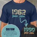 Search for any age tshirts Limited edition