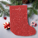 Search for sparkle christmas stockings Glitter