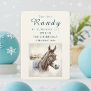 Search for donkey birthday invitations Watercolor