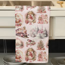 Search for santa claus tea towels Vintage