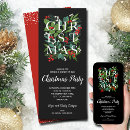 Search for mistletoe christmas invitations Watercolor