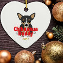 Search for black chihuahua christmas tree decorations Tan