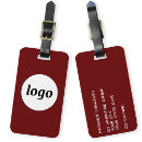 Search for branded luggage tags Logo