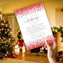 Search for red glitter invitations Sparkly