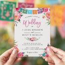 Search for mexican fiesta flower wedding invitations Modern