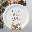 Search for deer baby shower plates Wild one