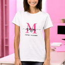 Search for stylish monogram tshirts Cute