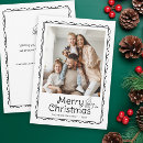 Search for drawn christmas cards Black and white