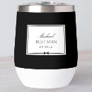 Search for groomsmen gifts Black and white