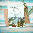 Search for wilderness birthday invitations Rustic