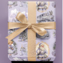 Search for purple christmas wrapping paper Retro