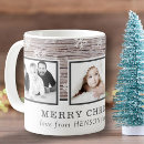 Search for rustic snowflake mugs Merry christmas