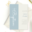 Search for baptismal boy invitations Minimal