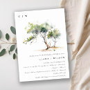 Search for tree rehearsal dinner invitations Botanical