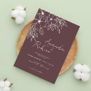 Search for flower line art wedding invitations Simple