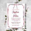 Search for crimson wedding invitations Classic