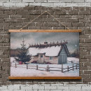 Search for vintage winter scene posters Retro