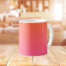 Search for neon orange mugs Pink
