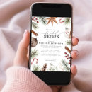 Search for rustic winter bridal shower invitations For her