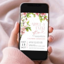 Search for spring bridal shower invitations Botanical