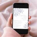 Search for snowflakes bridal shower invitations Watercolor