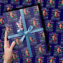 Search for blue santa wrapping paper Great